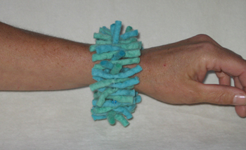 Armband Blauw - groen