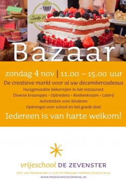 Bazaar De Zevenster  4 november 2018