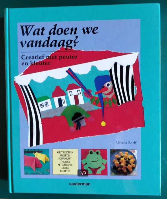 Wat doen we vandaag?  Knutsel en spelletjesboek.