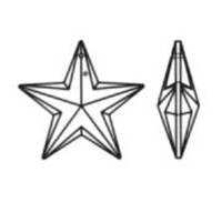 Swarovski raamkristal ster, groot